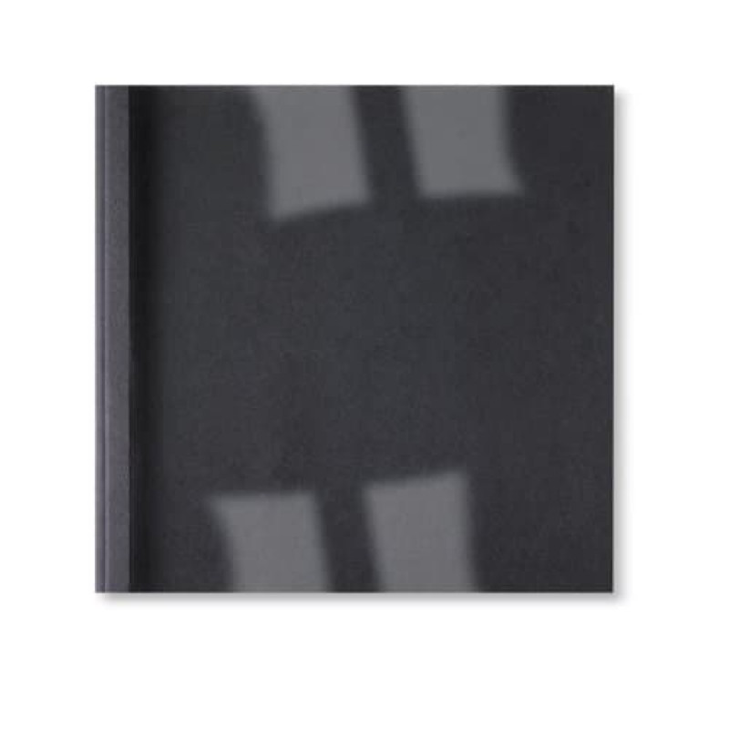 GBC LeatherGrain Carpeta de encuadernación térmica A4 1,5 mm 15 hojas Negro pack de 100 para ThermaBind T200/T400 IB451607