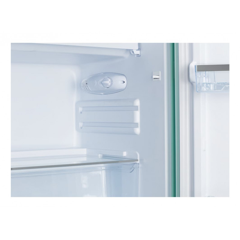 Medion MD37790 Nevera retro Turquesa, 90L de volumen total, clase de eficiencia energética E
