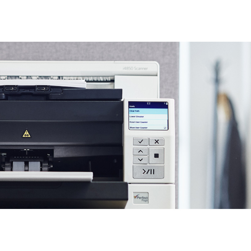 Kodak i4850 Escáner de documentos de producción - 600 dpi, dúplex, 150 ppm, ADF de 500 hojas, USB 3.0 1738764