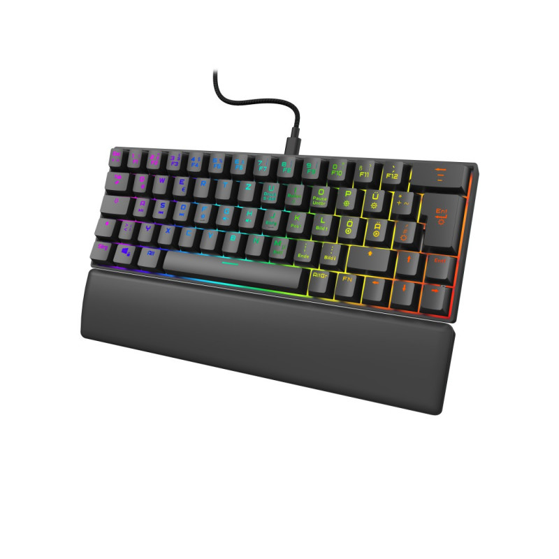 uRage Exodus 76 Teclado gaming, con cable, negro