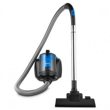 Medion E2001 aspirador de escoba 18 kPa 2L filtro HEPA negro azul