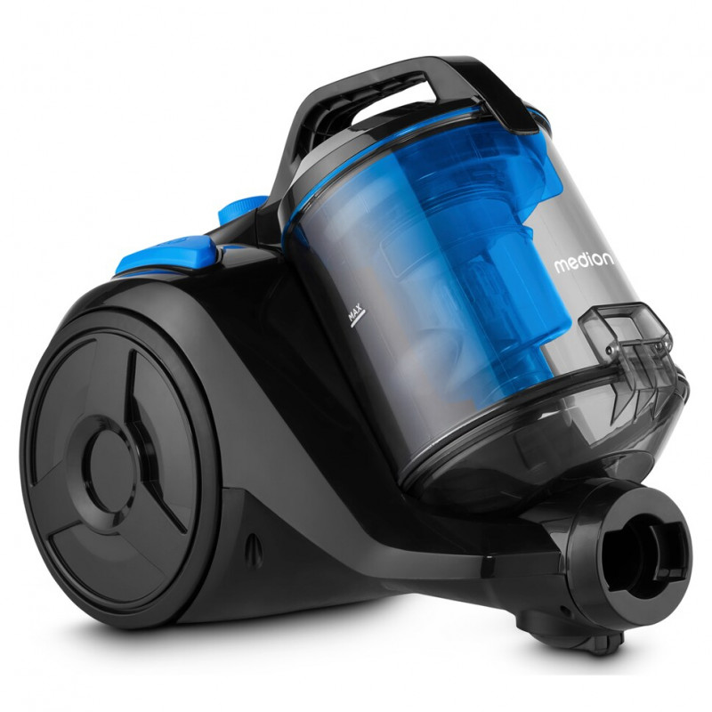 Medion E2001 aspirador de escoba 18 kPa 2L filtro HEPA negro azul