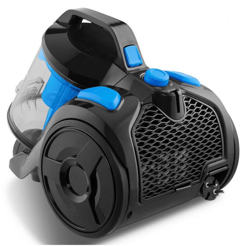 Medion E2001 aspirador de escoba 18 kPa 2L filtro HEPA negro azul