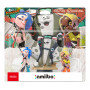 Nintendo Splatoon Raiders amiibo pack de 3: Mako, Muri y Mantaro (Deep Cut) - figuras NFC para Switch