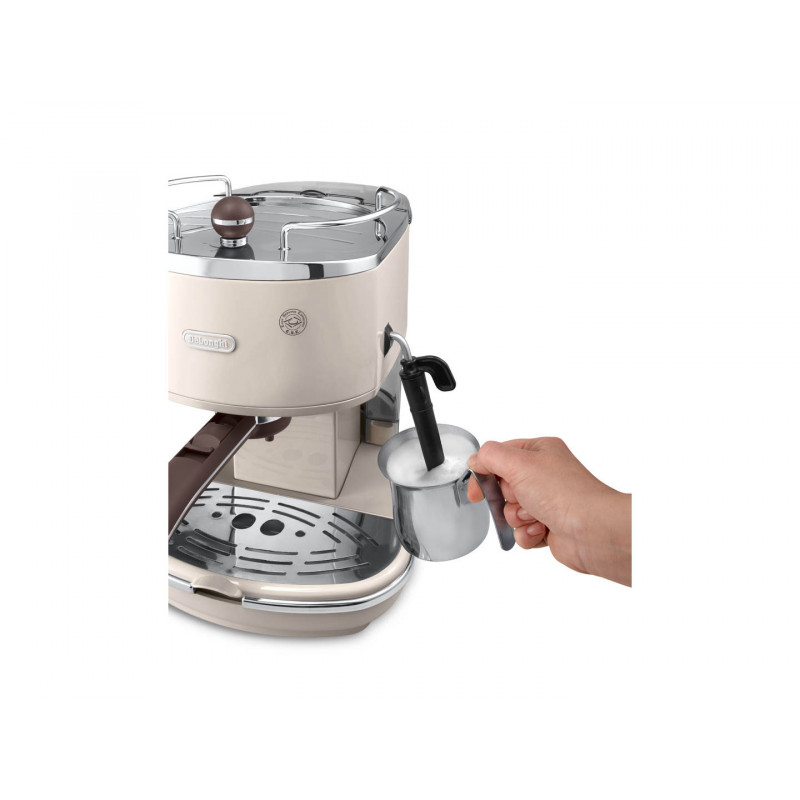 DeLonghi ECOV 311.BG Icona Vintage cafetera espresso beige