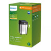 Philips Outdoor Solar Shroud aplique de pared 2,3W con sensor de luz diurna y movimiento