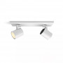 Philips Hue White Ambiance Runner Spot 2 luces blanco con interruptor regulador