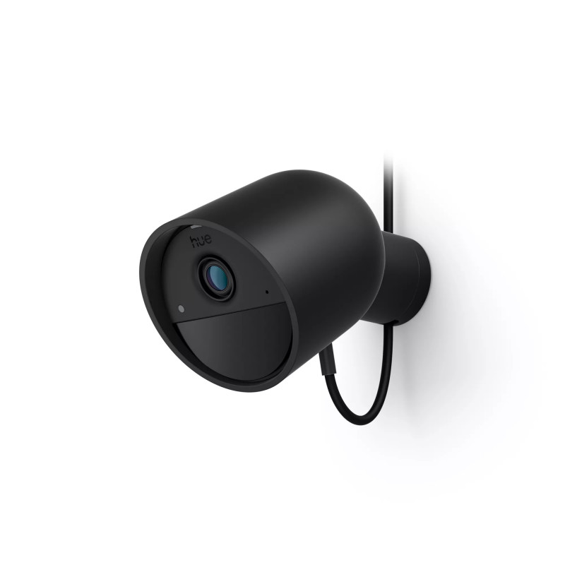 Philips Hue Secure cámara con cable resolución de vídeo 2K negra