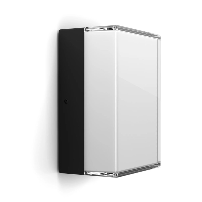 Philips Hue WACA Scenova aplique rectangular negro
