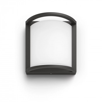 Philips Outdoor aplique Samondra ultraeficiente 3,8W, 2700 Kelvin antracita