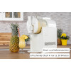 Unold 48965 Sofia Máquina 2 en 1 de granizados y helado soft, 1,5L, 150W, 5 programas, Negra