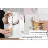 Unold 48965 Sofia Máquina 2 en 1 de granizados y helado soft, 1,5L, 150W, 5 programas, Negra