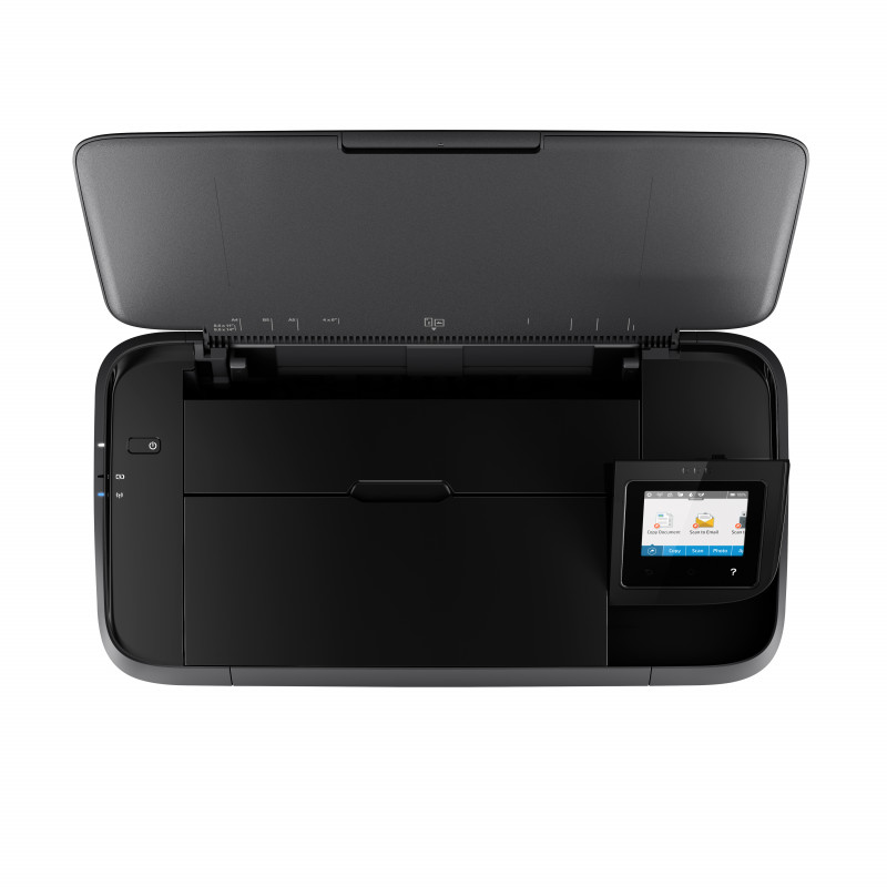 HP OfficeJet 250 impresora multifunción portátil - Imprimir, copiar, escanear, Wi-Fi, 4800 x 1200 DPI, 10 ppm negro
