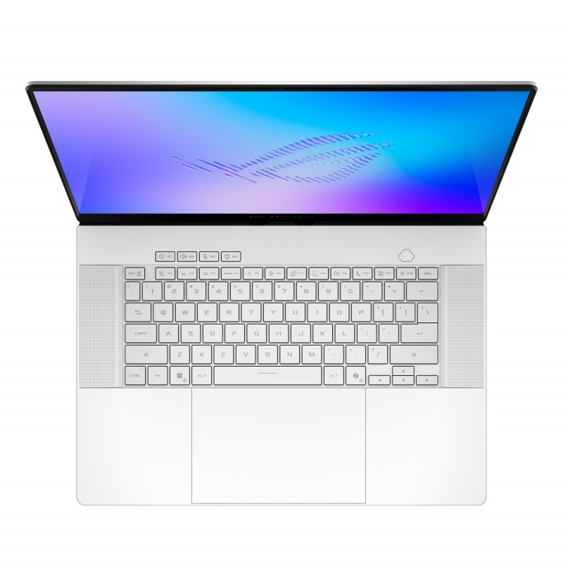 ASUS ROG Zephyrus G16 GU606AW-TB010W Copilot+ PC portátil gaming, 16 inch WQXGA OLED 240Hz, Intel Core Ultra 9 386H, 32GB LPDDR5x, 1TB SSD, GeForce RTX 5080 16GB, Windows 11 Home, teclado QWERTZ alemán