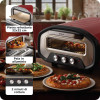 Horno para pizza Ariete DA GENNARO rojo/acero inoxidable 2200W para pizzas hasta 30cm