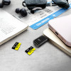 Silicon Power C200 lector de tarjetas microSD USB-C 3.2 - negro