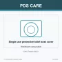 Tapa de inodoro con cubierta PDS CARE, 10 cm