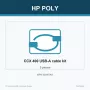 Cable HP Poly CCX 400 USB-A a USB-A (5 uds.), 190 mm, 210 mm, 55 mm, 300 g, China