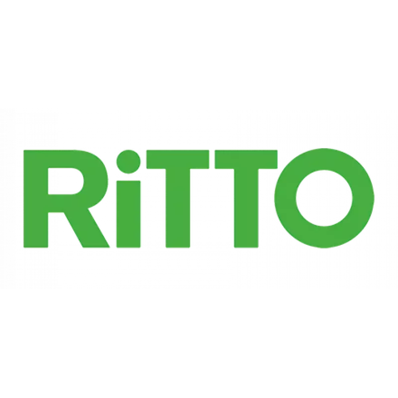 RITTO Acero Pur RGE1819625 Kit de videoportero para 2 viviendas, manos libres, TwinBus 2 hilos, pantalla TFT en color de 4,3 inch, estación exterior de acero inoxidable, montaje empotrado, IP44, estaciones interiores blancas