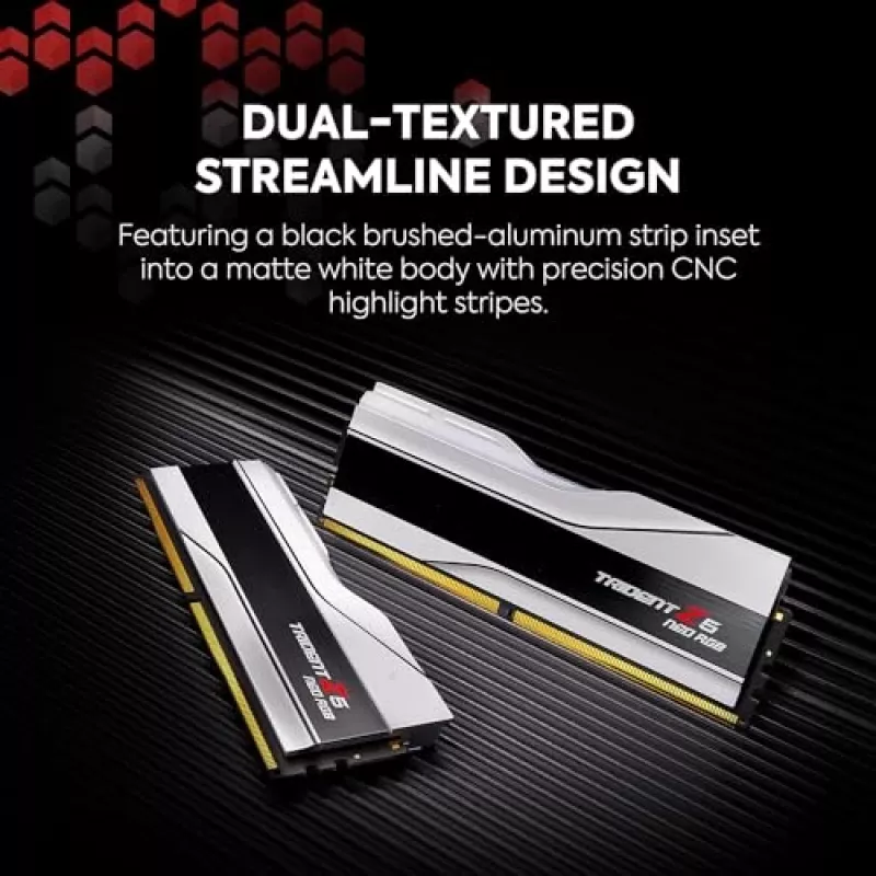 G.Skill Trident Z5 Neo EXPO RGB 64GB (2x32GB) DDR5 PC5-48000C30 6000MHz Kit de doble canal