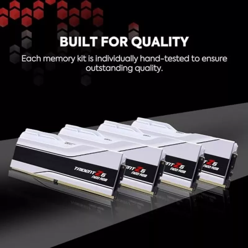 G.Skill Trident Z5 Neo EXPO RGB 64GB (2x32GB) DDR5 PC5-48000C30 6000MHz Kit de doble canal