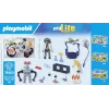 Playmobil 71450 My Life: Investigador con robots – Fiesta científica en el laboratorio con dron de transporte y robots – Divertido artículo de juego de rol imaginativo