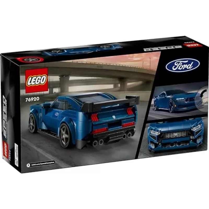 LEGO SPEED CHAMPIONS 76920 Ford Mustang Dark Horse Coche deportivo