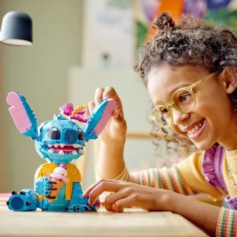 LEGO | Disney Stitch set de juguete infantil construible con helado 43249