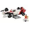 Set LEGO McLaren MP4/4 Ayrton Senna 10330 — modelo LEGO ICONS a escala