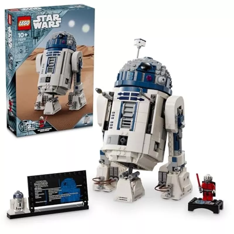 LEGO Star Wars 75379 R2-D2 set de construcción con minifigura de Darth Malak, 1050 piezas, 10+