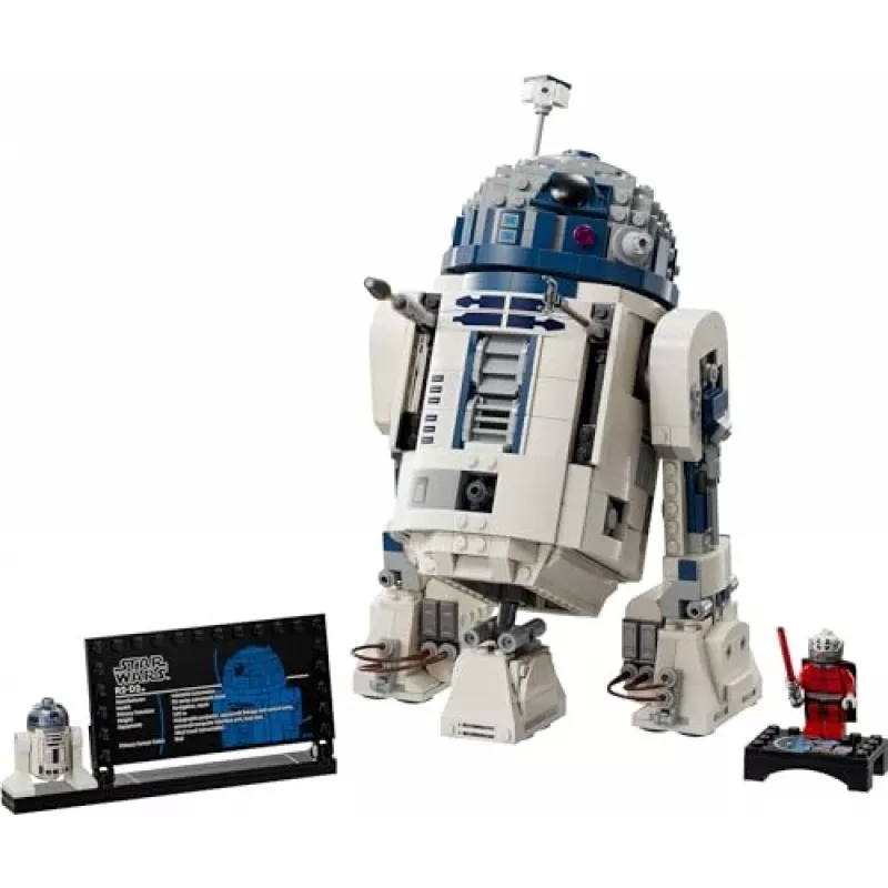 LEGO Star Wars 75379 R2-D2 set de construcción con minifigura de Darth Malak, 1050 piezas, 10+