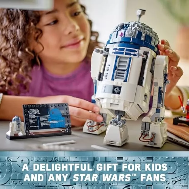 LEGO Star Wars 75379 R2-D2 set de construcción con minifigura de Darth Malak, 1050 piezas, 10+