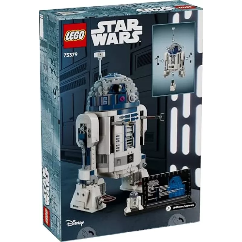 LEGO Star Wars 75379 R2-D2 set de construcción con minifigura de Darth Malak, 1050 piezas, 10+