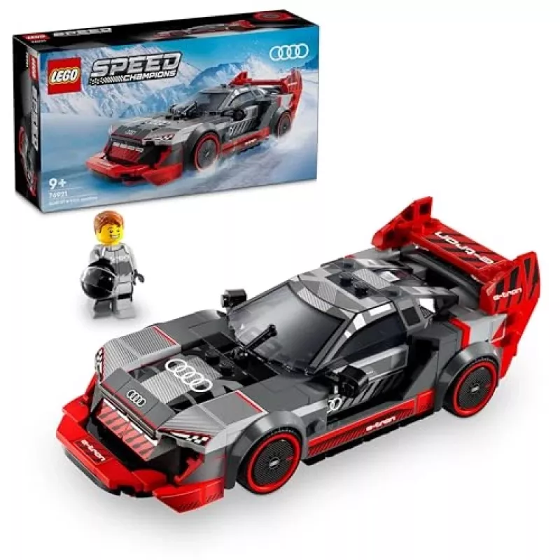 LEGO Speed Champions 76921 Audi S1 E-Tron Quattro Set de coche de carreras construible