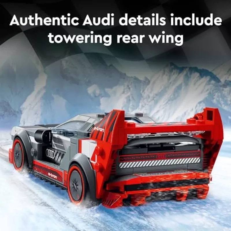 LEGO Speed Champions 76921 Audi S1 E-Tron Quattro Set de coche de carreras construible