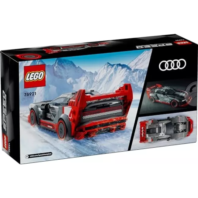 LEGO Speed Champions 76921 Audi S1 E-Tron Quattro Set de coche de carreras construible