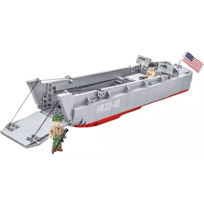 Set de construcción Cobi LCVP Higgins Boat 715 piezas edad 8+