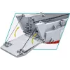 Set de construcción Cobi LCVP Higgins Boat 715 piezas edad 8+