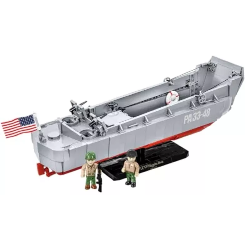 Set de construcción Cobi LCVP Higgins Boat 715 piezas edad 8+