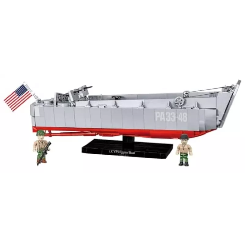 Set de construcción Cobi LCVP Higgins Boat 715 piezas edad 8+