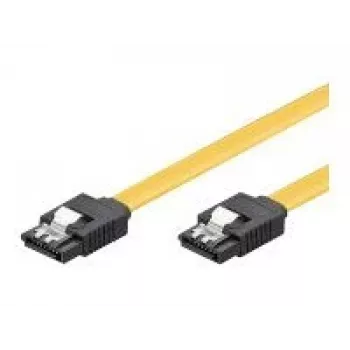 Goobay 95021 Cable de datos S-ATA para HDD SDD 6 Gbits conector SATA Tipo L macho a conector SATA Tipo L macho longitud 50 cm conector recto