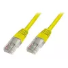Cable de parcheo Digitus CAT 5e U/UTP DK-1512-050/Y 5 m amarillo