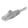 Latiguillo Goobay Wentronic CAT 6, U/UTP, Gris, 5 m - mezcla de cobre CCA (68419)