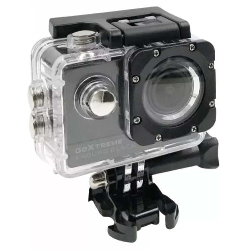 Easypix GoXtreme Enduro negro - cámara de acción - montable - 4K / 30 fps - 8,0 MPix - Wi-Fi - sumergible hasta 30 m - negro