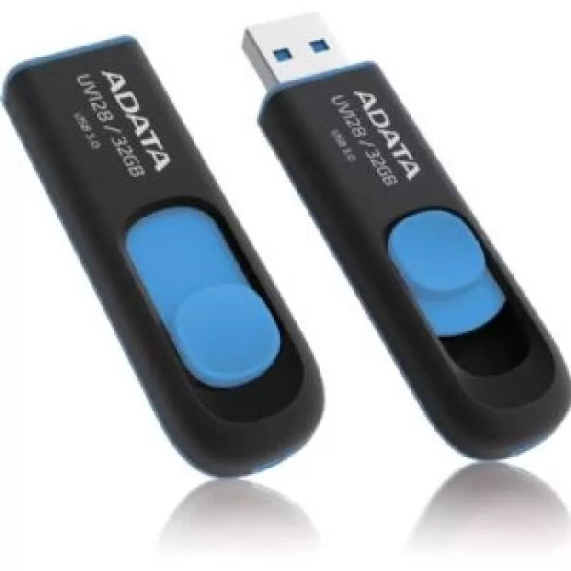 ADATA DashDrive UV128 32GB USB Stick USB Type-A 3.2 Gen 1 (3.1 Gen 1) Negro, Azul