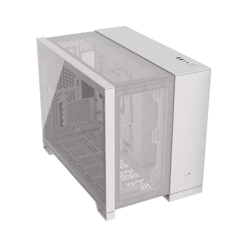 Corsair 2500D AIRFLOW caja para PC Micro ATX de doble cámara – blanca CC-9011264-WW