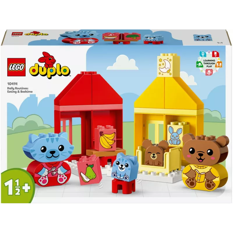 LEGO DUPLO Mis primeras rutinas: comer y dormir 10414
