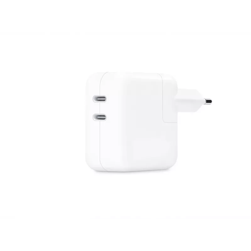 Cargador móvil Apple MW2K3ZM/A 2 puertos USB Type-C blanco