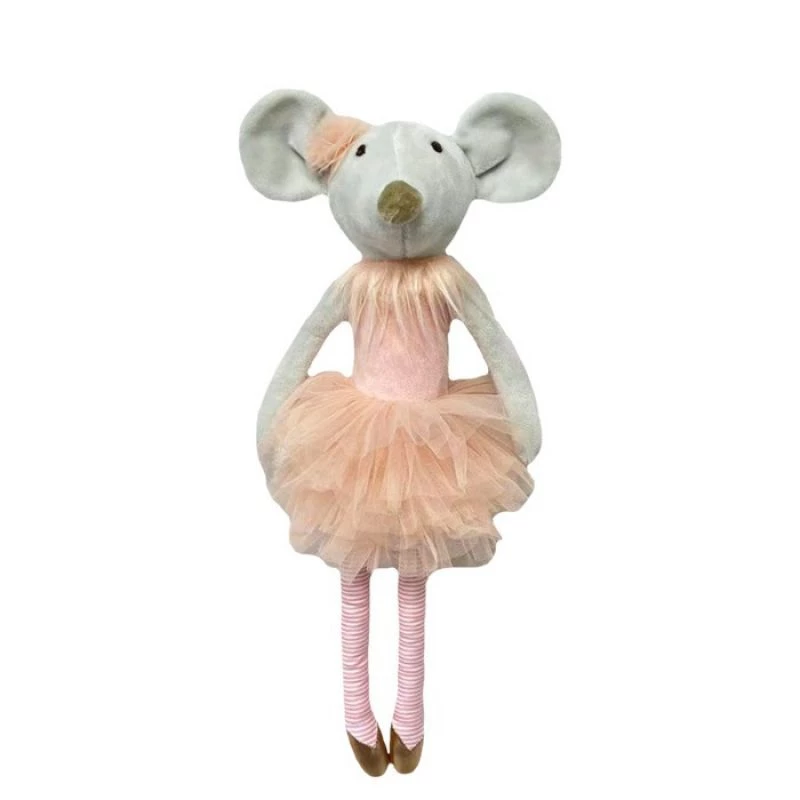 Peluche TULILO mascota Pola ratón 38 cm peluche, ratón de peluche 38 cm
