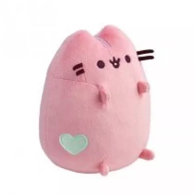 Peluche Pusheen de Pusheen, 18 cm, rosa pastel